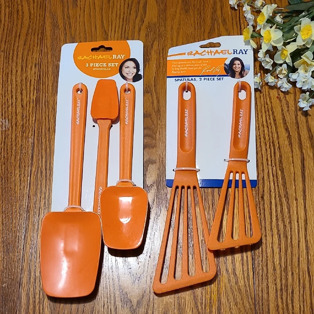 Rachael Ray NWOT Orange Cooking Utensil Collection